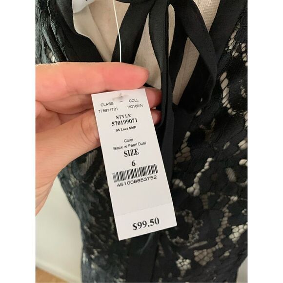 White House black market lace dress black new - Picture 4 of 4